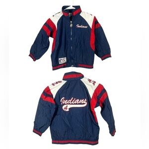 Vintage Cleveland Indians Boy’s Zip Up Jacket 7